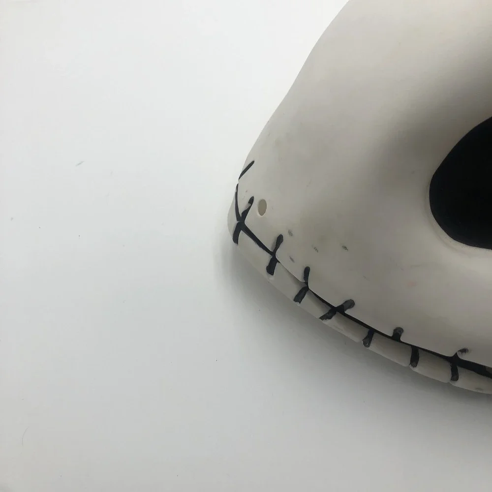 Nightmare Before Christmas‎ Disney Jack Skellington 2002 Halloween mask rubber